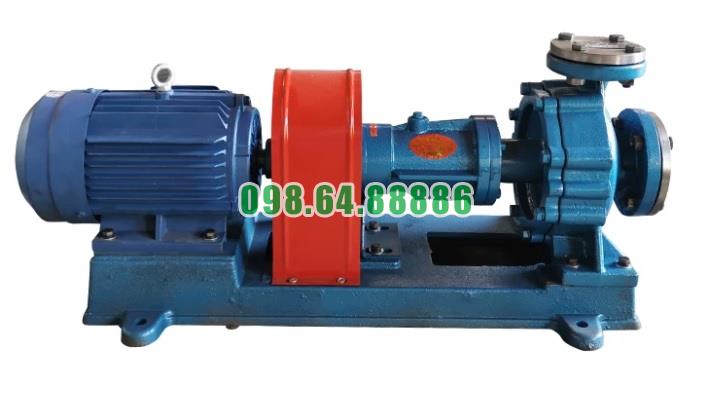 Bơm ly tâm dầu truyền nhiệt RY20-20-125 lưu lượng 1.5 m3/h, cột áp 22 m, công suất 0.75 kW, tốc độ 2800 vòng/phút