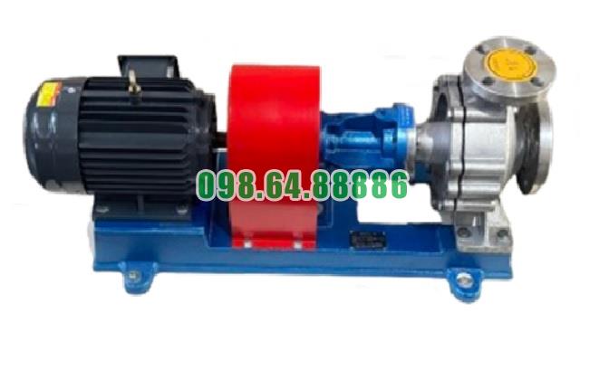 Bơm dầu gia nhiệt RY65-50-160 công suất 5.5 kW, tốc độ quay 2900 vòng/phút, lưu lượng 20 m3/h, cột áp 32 m